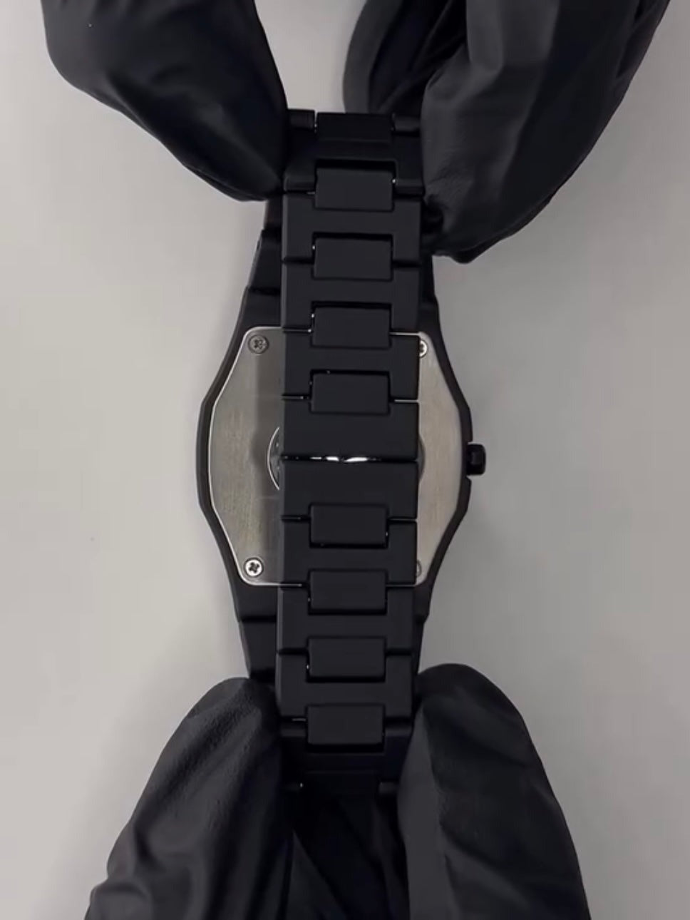 Full Black Quartz Analog Watch