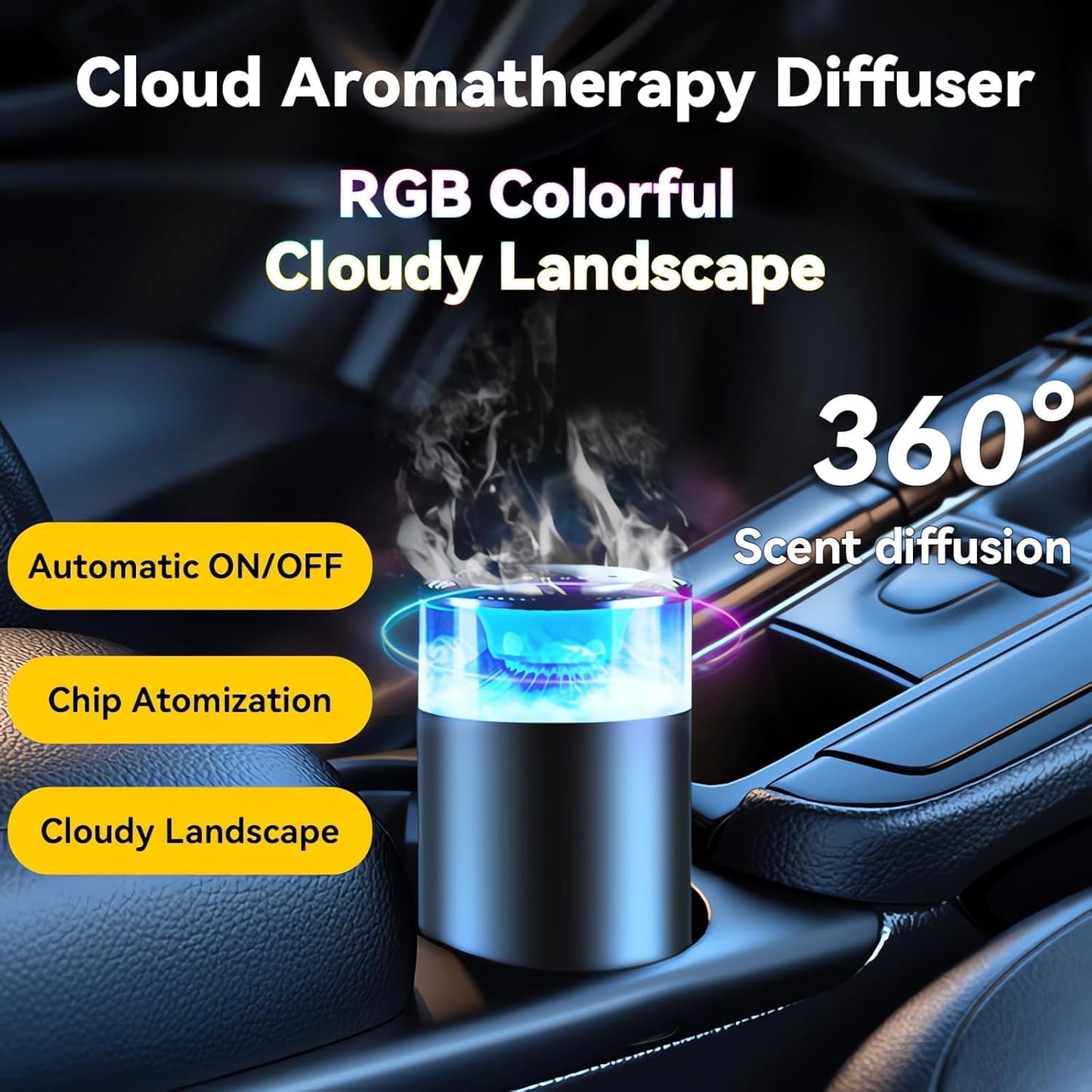 LED Cloud Mist Diffuser