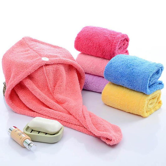 Fleece Bath Hair Towel