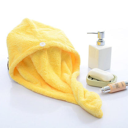 Fleece Bath Hair Towel