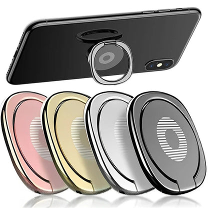 Luxury Metal Finger Ring Phone Holder