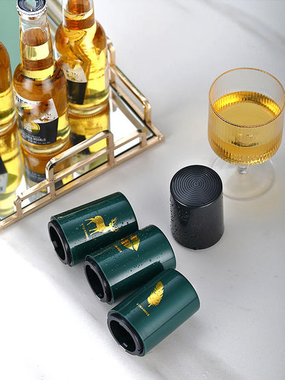 Automatic Bottle Opener Creative Kitchen Press Lid Beer Corkscrew Tools Portable Kitchen Stainless Bar Gadgets